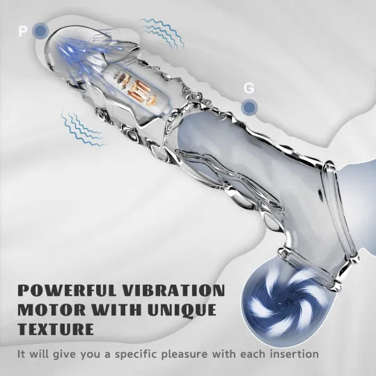 🔥 2025 HOT Deal 💥 Reusable Penis Extension Vibrator – Makes You Longer, Harder & Unstoppable 😍